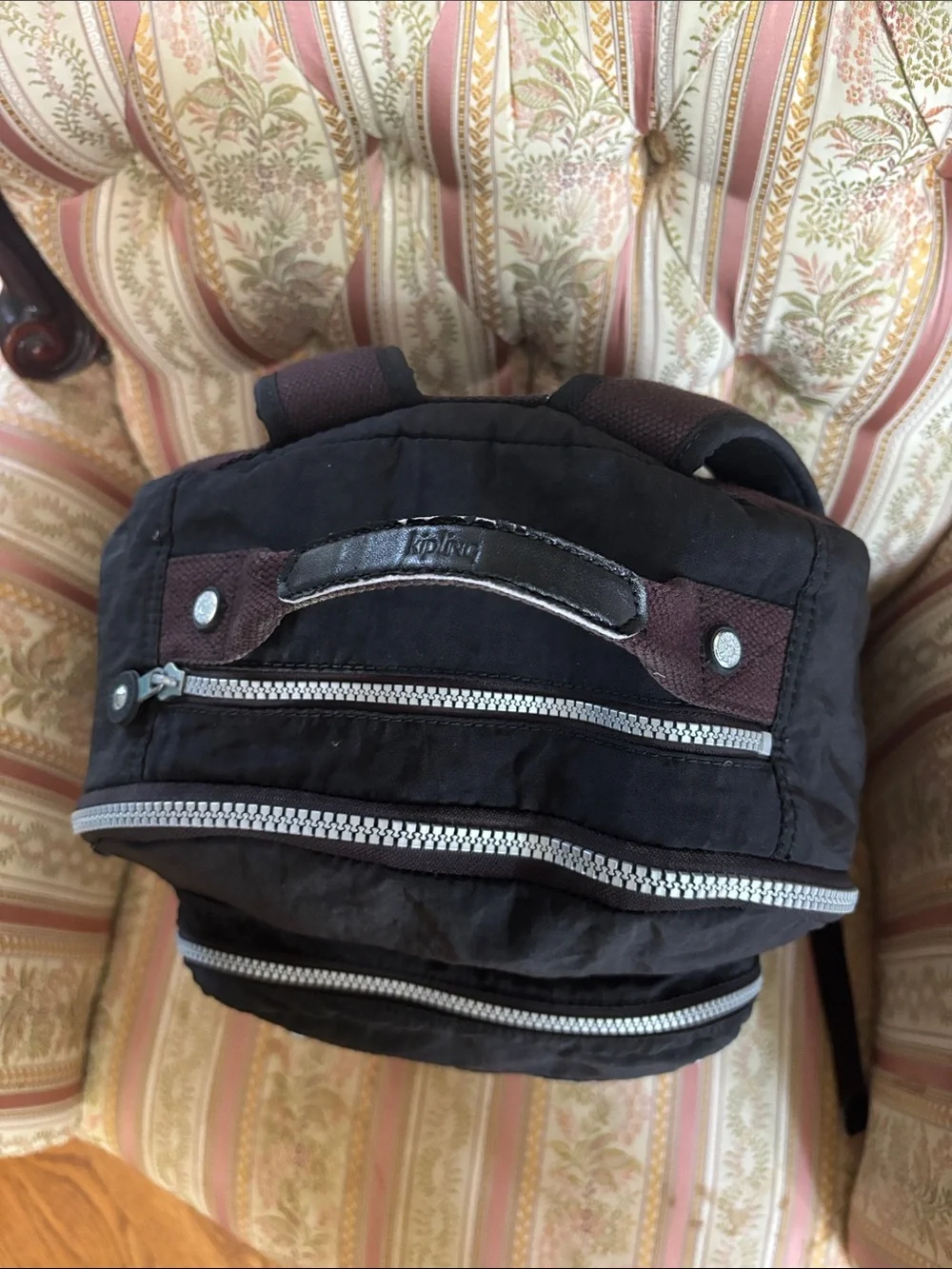 Kipling Large Nylon black  backpack